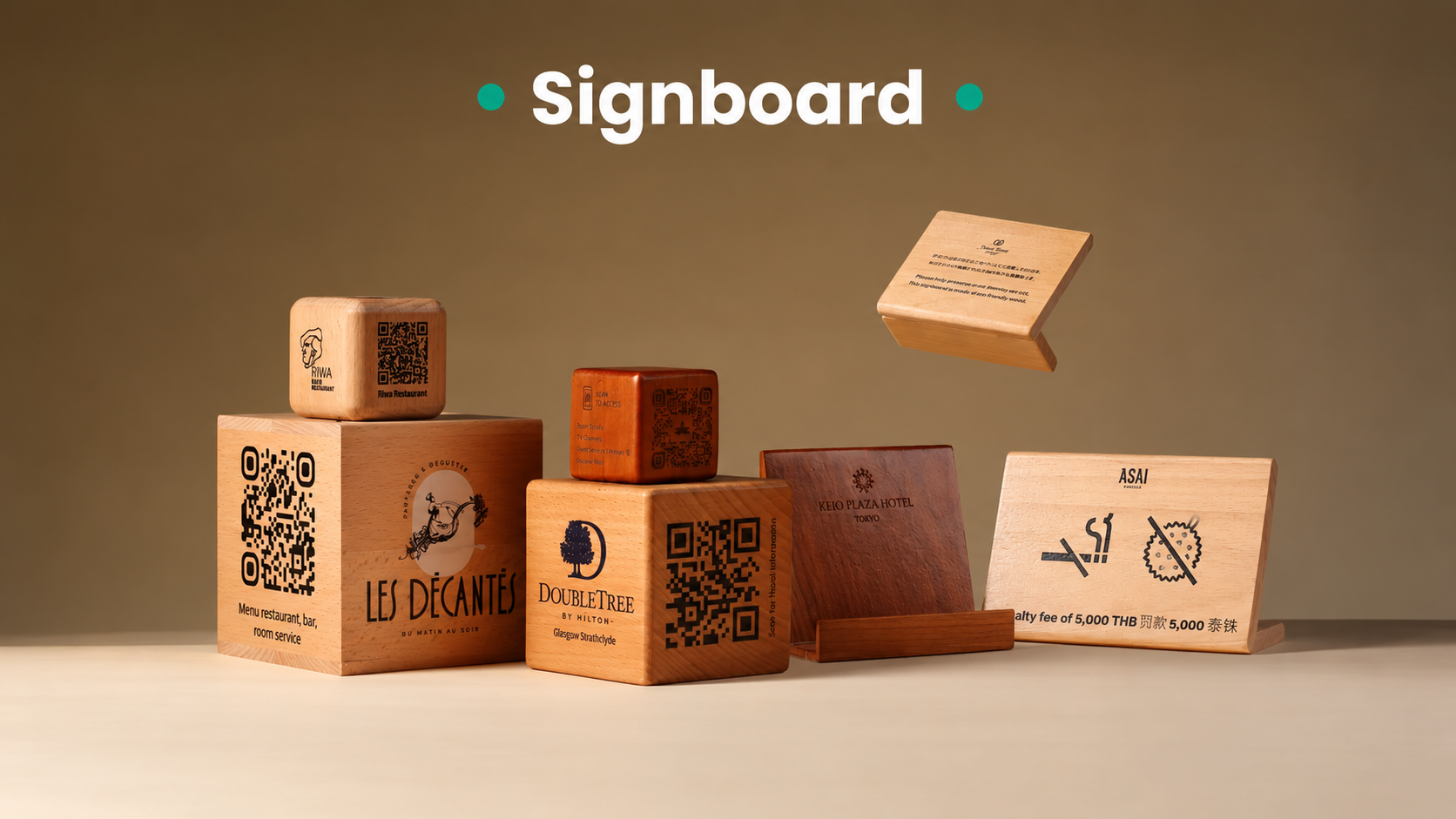 Communication Cubes & Signs