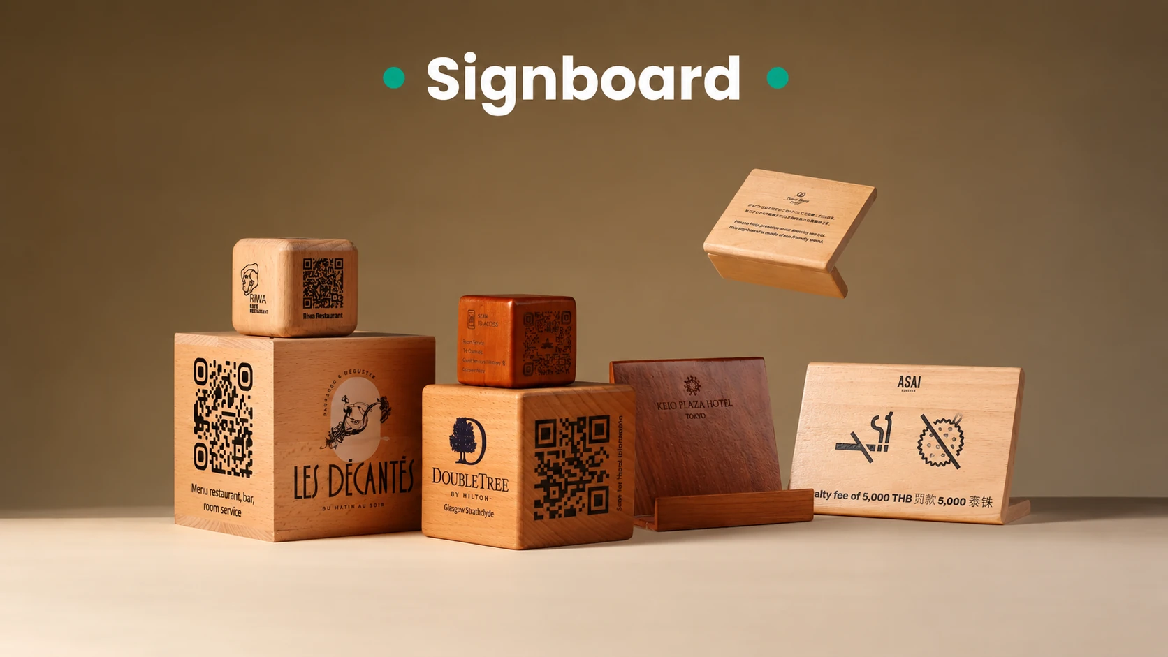 Communication Cubes & Signs