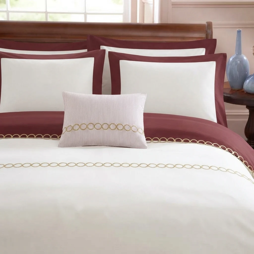 VIP Embroidered Duvet Cover Set