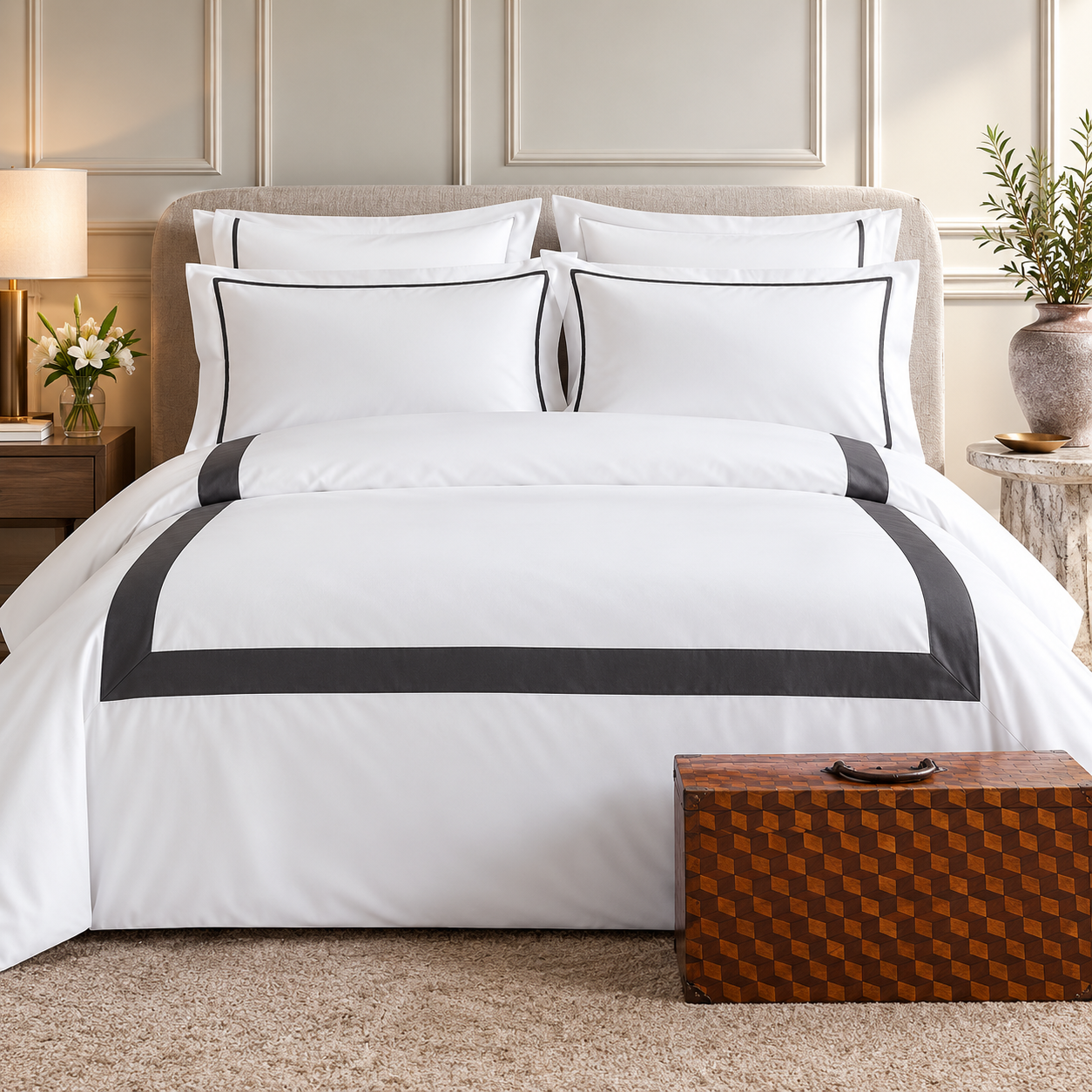 Duvet Cover Set with Decorative Accessories